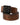 Dolce & Gabbana Metallic Bronze Leather Square Metal Buckle Belt