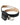 Dolce & Gabbana Black Leather Airpods Case Silver Buckle Belt