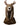 Dolce & Gabbana Brown Deer Faux Fur Whole Head Hat