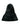 Dolce & Gabbana Black Weasel Fur Whole Head Wrap Hat