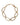 Dolce & Gabbana Gold Tone Brass Large Link Chain Jewelry Necklace