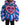 Dolce & Gabbana Multicolor Heart Logo Hooded Puffer Jacket