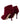 Dolce & Gabbana Dark Red Velvet Devotion Buckle Boots Shoes