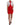 Dolce & Gabbana Red Nylon Stretch Bodycon Sheath Mini Dress