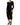 Dolce & Gabbana Black Sheer Bodycon Sheath Midi Dress