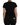Balenciaga Black Cotton Logo Print Crew Neck Short Sleeves T-shirt