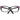 Emilio Pucci Black Plastic Glasses (Frames)