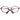Lozza Burgundy Metal & Plastic Glasses (Frames)
