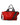 Dolce & Gabbana Red Nylon Calfskin Hand Shoulder Duffel Bag
