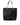 Dolce & Gabbana Black Leather JUNGLE Quilted Shopping Tote Bag