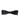 Dolce & Gabbana Black Silk Adjustable Neck Men Bow Tie