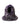 Dolce & Gabbana Purple Faux Fur Whole Head Wrap Hat