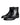 Dolce & Gabbana Black Calf Leather Men Ankle Boots Men Shoes
