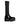 Dolce & Gabbana Black Leather Jersey Knee High Boots Shoes
