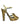 Dolce & Gabbana Yellow Exotic Leather Ankle Strap Heels Sandals Shoes