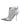Dolce & Gabbana Silver Iridescent PVC Pointed Short Boots Shoes