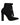 Dolce & Gabbana Black Jersey Stretch Ankle Booties Shoes