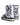 Dolce & Gabbana White Padded Logo Print Mid Calf Boots Shoes