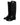 Dolce & Gabbana Black Polka Dot Rubber Knee High Boots Shoes
