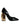 Dolce & Gabbana Black Gold Patent Leather Logo Heels Pumps Shoes
