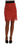 Dolce & Gabbana Orange Macramé Lace Pencil Skirt
