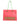 Alberta Ferretti Pink Leather Weekend Wednesday Shopping Tote Bag