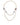 Dolce & Gabbana Gold Chain Brass Floral Layered Crystal Pearl Necklace