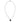 Dolce & Gabbana Sterling Silver 925 Chain Bar Gem Pendant Logo Necklace