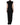Dolce & Gabbana Black Wool Blend Sleeveless Jumpsuit Dress