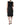Dolce & Gabbana Black Cotton Sheath Knee Length Dress
