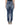 Dolce & Gabbana Dark Blue Cotton Tattered Skinny Denim Jeans