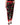 Dolce & Gabbana Black Red Cherry Mid Waist Jogger Pants