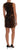 Dolce & Gabbana Brown Leopard Print Silk Sheath Dress