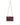 Dolce & Gabbana Maroon Leather Clutch Evening Crossbody Bag