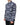 Dolce & Gabbana Blue Crown Logo Print Slim Fit Cotton Shirt