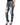 Dolce & Gabbana Blue Cotton Stretch Tattered Skinny Jeans