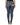 Dolce & Gabbana Blue Cotton Stretch Tattered Skinny Jeans