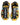 Dolce & Gabbana Yellow Sorrento Crystals Low Top Sneakers Shoes
