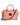 Michael Kors Peach Quilted Leather Logo Crossbody VIVIANNE Messenger Bag