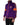 Dolce & Gabbana Purple Polyester Full Zip Long Sleeve Sweater