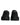 Dolce & Gabbana Black Knitted Daymaster Sneakers Shoes