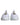 Dolce & Gabbana White Padded Fabric Low Top Sneakers Shoes