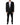 Dolce & Gabbana Black Wool Single Breasted Formal Suit