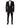 Dolce & Gabbana Black Wool 3 Piece Slim Fit Formal Men Suit