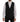 Dolce & Gabbana Gray STAFF Cotton Striped Vest