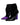 Dolce & Gabbana Purple Black Pointed Ankle Boots Shoes