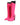 Dolce & Gabbana Pink Nylon Crystal Vally High Boots Shoes