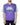 Dolce & Gabbana Purple Logo Jersey Cotton V-neck T-shirt