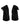 Dolce & Gabbana Black Lace Stretch Heels Mid Calf Boots Shoes