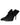 Dolce & Gabbana Black Lace Stretch Heels Mid Calf Boots Shoes